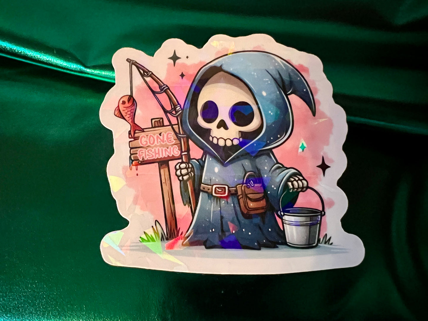 Gone Fishing (Pink)