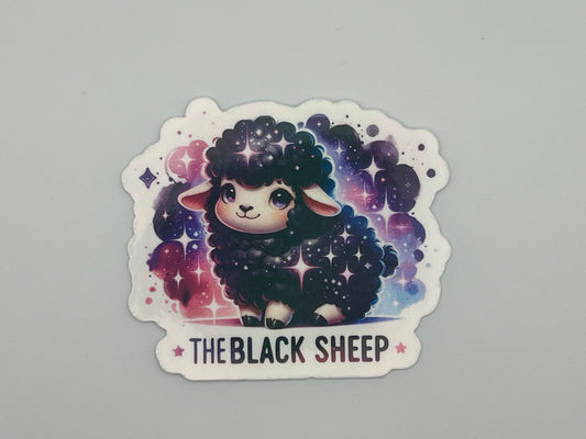 Cute Black Sheep Sticker