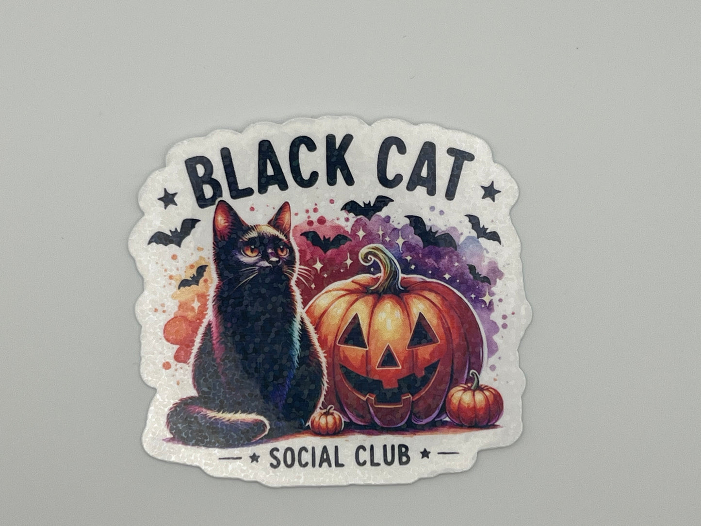 Black Cat Social Club Sticker