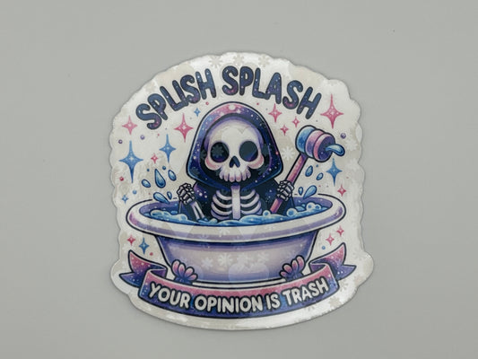 Your Opinion is Trash Sticker