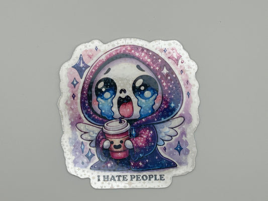 I hate People Sticker