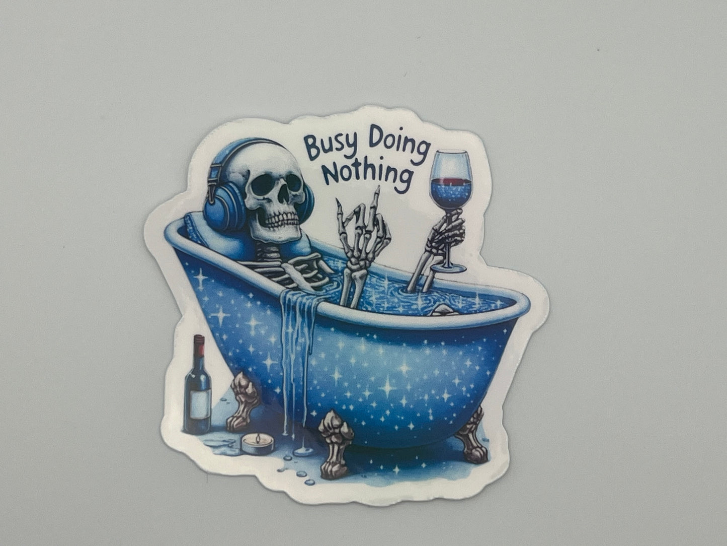Busy Doing Nothing Sticker